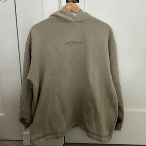 Essentials hoodie women’s gray relaxed hoodie